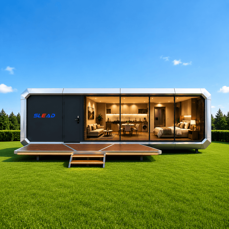 Capsule House SLEAD A8 — 38 m², 2 chambres (import sur commande)